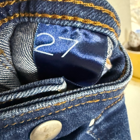 Pilcro High Rise Dark Blue Jeans - Picture 4 of 4